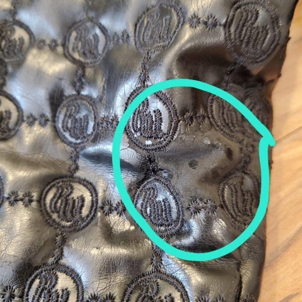 Rocawear Faux Leather Bomber Jacket XL - Picture 6 of 6